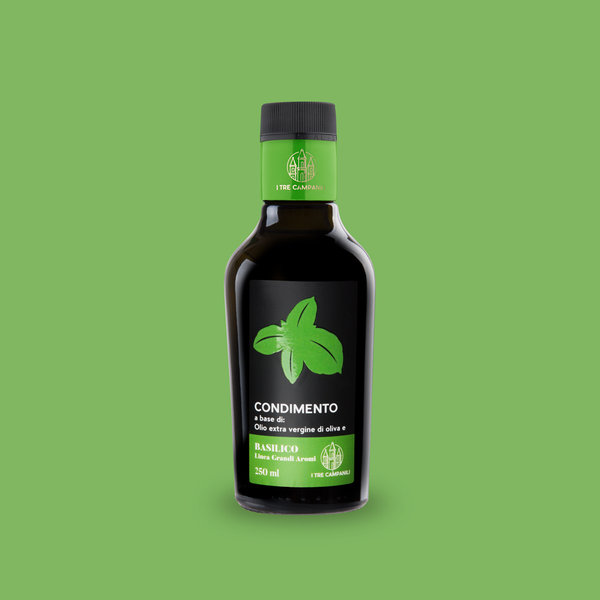 Basilikum - Extra Vergine Olivenöl mit Geschmack